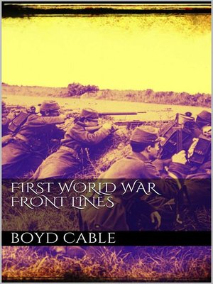 cover image of First World War Front Lines